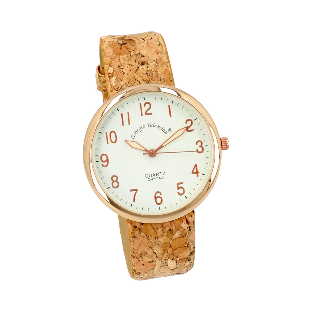 Cork watch Q457AA ROSE/GOLD ModaServerPro